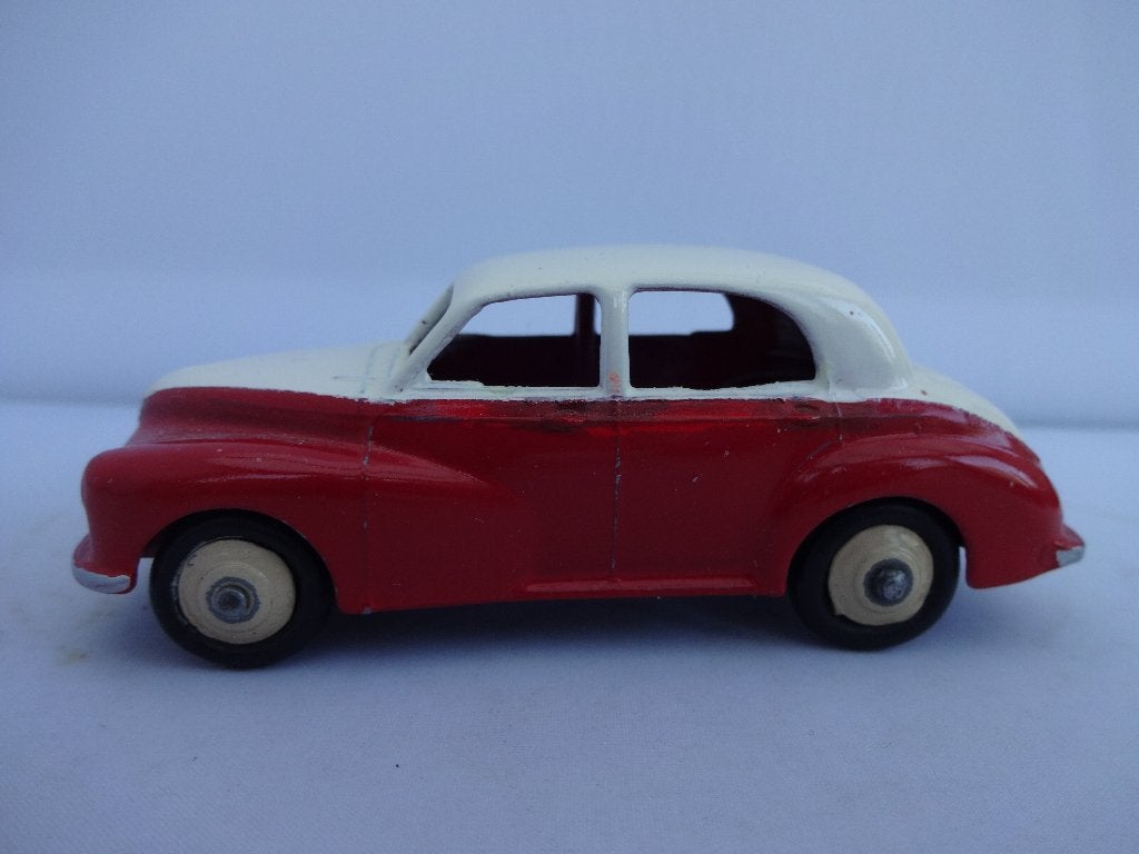 Morris Oxford Rood/Creme nr 159 van Dinky Toys MECCANO 1:43, Ophalen of Verzenden, Gebruikt, Auto, Dinky Toys