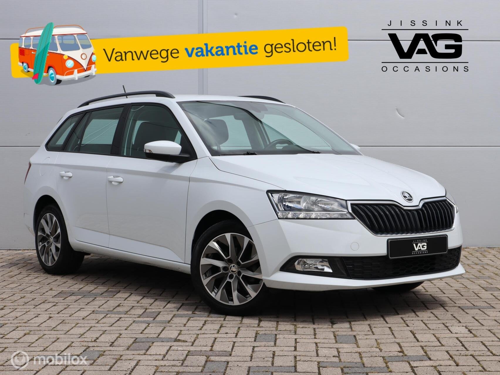 Skoda Fabia 1.0 TSI Trekhaak CarPlay Airco Cruise 16 inch LM, Voorwielaandrijving, Stof, Gebruikt, 95 pk