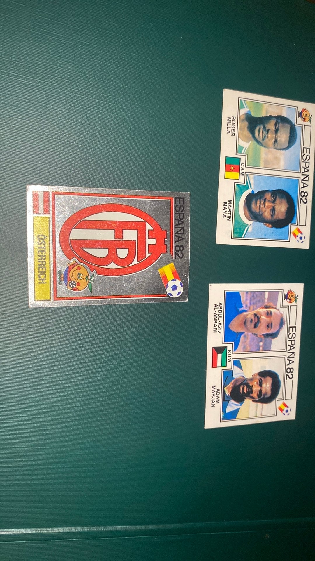 Panini wk 82 met oa rookie milla, Ophalen of Verzenden, Zo goed als nieuw, Plaatje