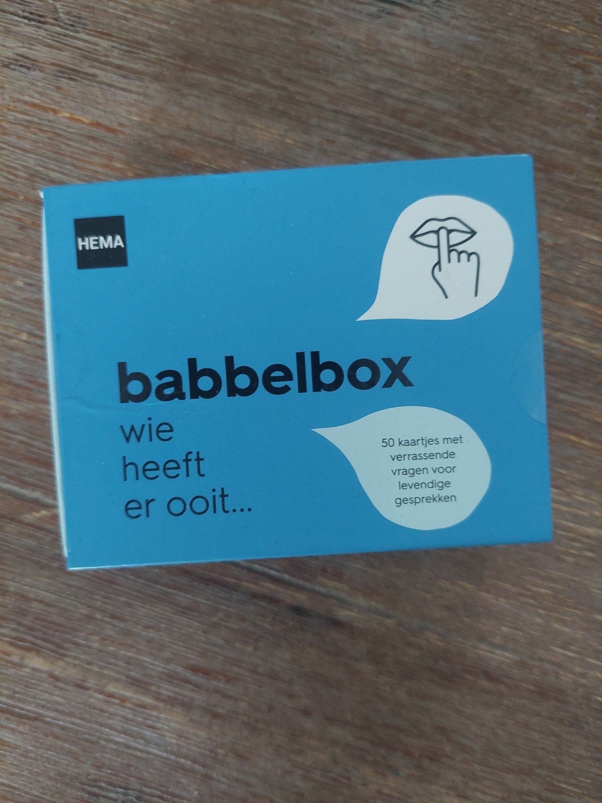 Hema Babbelbox: Wie heeft er ooit...?, Ophalen of Verzenden, Nieuw, HEMA