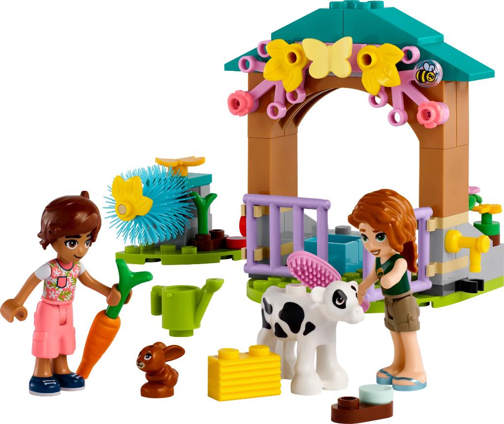 LEGO Friends 42607 Autumns Schuur met Kalfje 79 delig, Lego, Nieuw, Friends, Ophalen of Verzenden