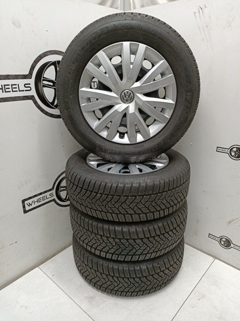VW staal velgen 16"inch winterbanden Audi Q2 Skoda Kamiq, Auto-onderdelen, Banden en Velgen, Ophalen, Gebruikt, 16 inch, Banden en Velgen