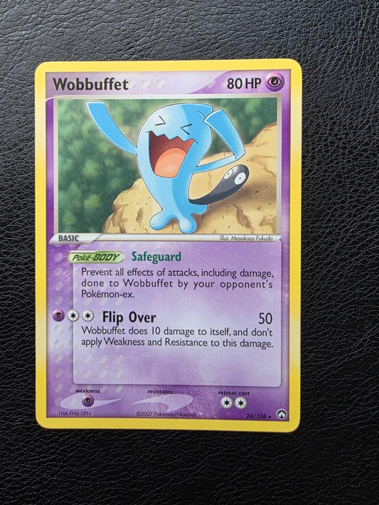 Wobbuffet #24 ruby sapphire power keepers, Ophalen of Verzenden, Nieuw, Losse kaart