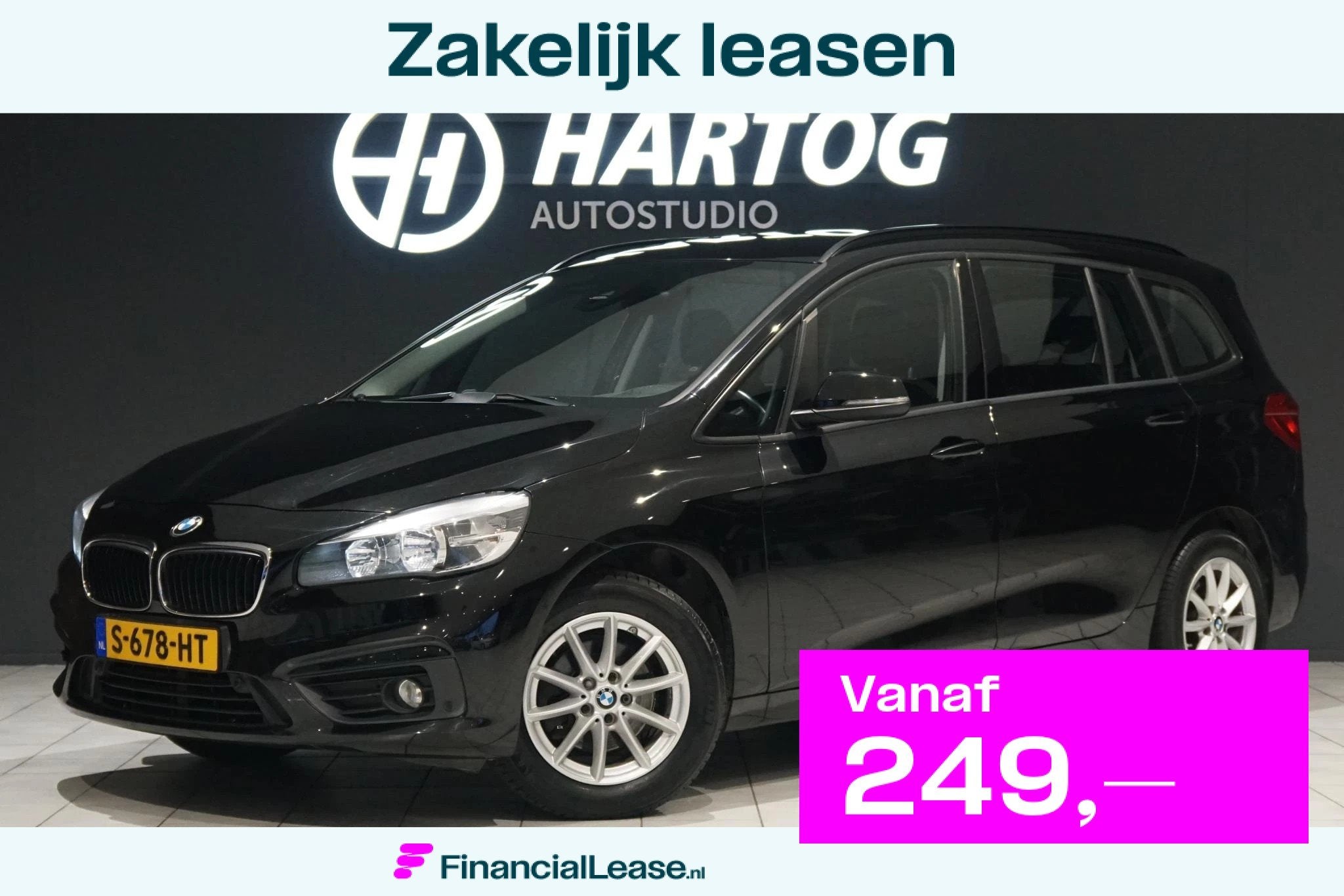 BMW 2-serie Gran Tourer 216i + STOELVERWARMING / NAVIGATIE, Voorwielaandrijving, Gebruikt, Euro 6, 2-Serie Gran Tourer