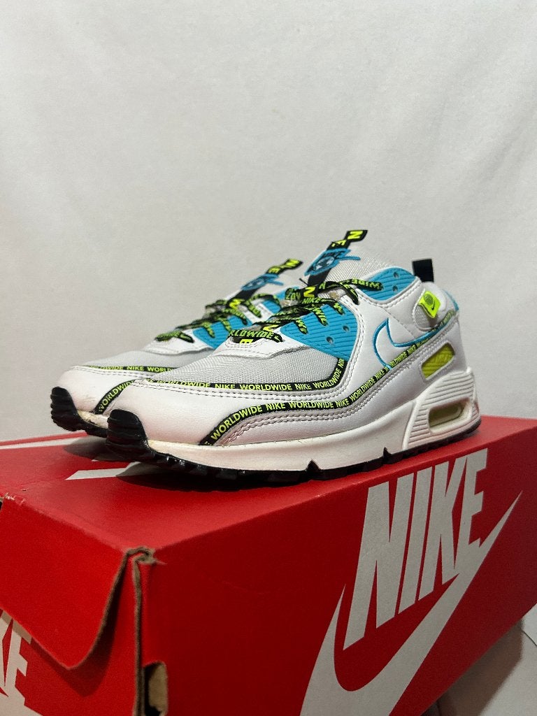 Maat 42,5 - Nike Air Max 90 SE Worldwide White, Verzenden, Wit, Nike, Nike