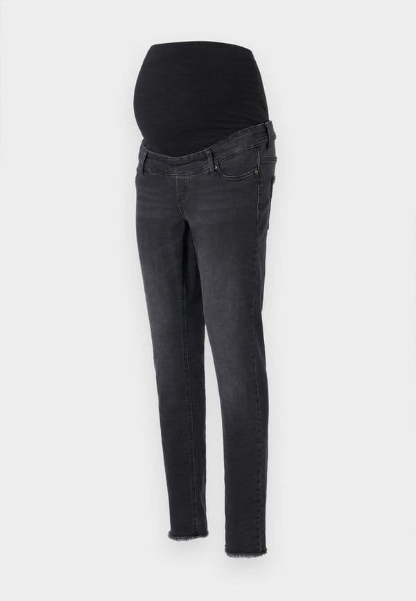 ONLY MATERNITY Skinny Fit Mid Waist Ankle Jeans, Kleding | Dames, Positiekleding, Zwart, Maat 46/48 (XL) of groter, Ophalen of Verzenden