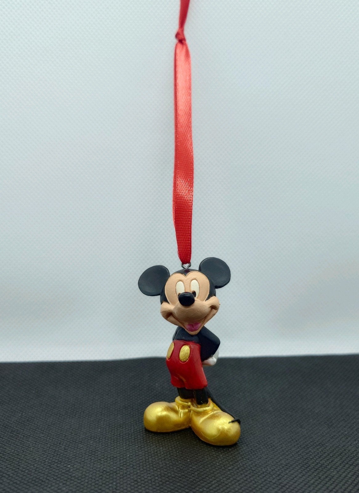Disney Mickey Mouse kerst ornament hanger kerstbal, Ophalen of Verzenden, Mickey Mouse, Zo goed als nieuw, Beeldje of Figuurtje
