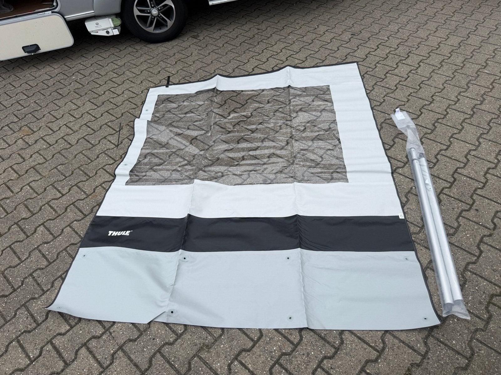 Thule zijwand S (200 cm) voor Thule 6300 luifel Eriba, Ophalen, Zo goed als nieuw