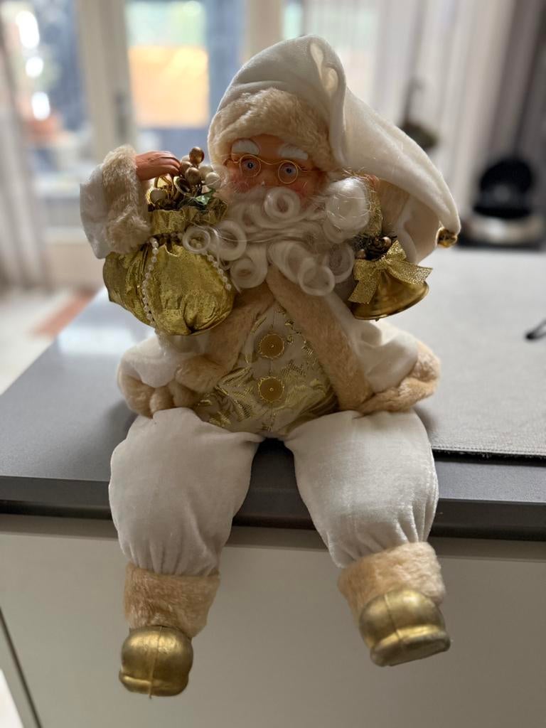 Kerstman zittend, Ophalen of Verzenden