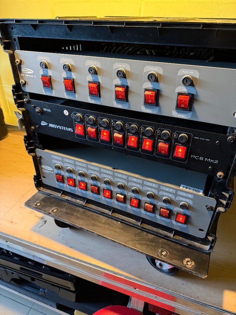Powerdistributeur 34 kanalen, Ophalen, Zo goed als nieuw, Licht