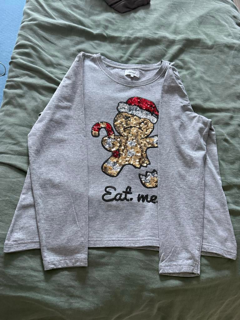 Kersttrui, Ophalen of Verzenden, Gedragen, Maat 38/40 (M), Grijs