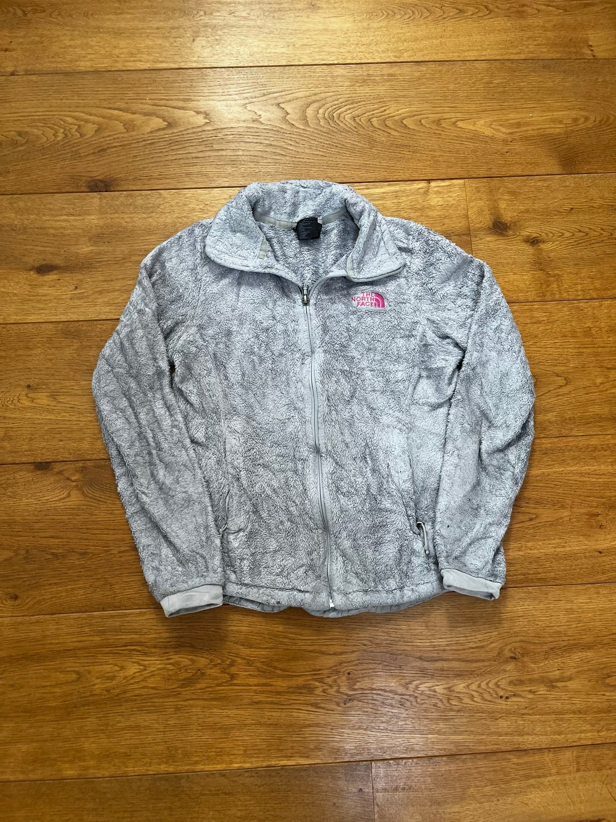 The North Face fleece jas dames XS grijs, Ophalen of Verzenden, Gedragen, Maat 34 (XS) of kleiner, Grijs