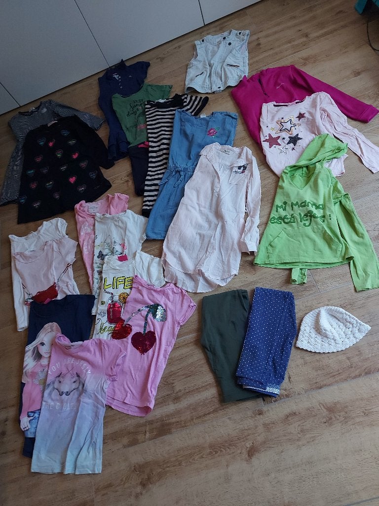 3 x Kledingpakketen/sets, 134/140, Ophalen, Gebruikt, Meisje, Overige typen