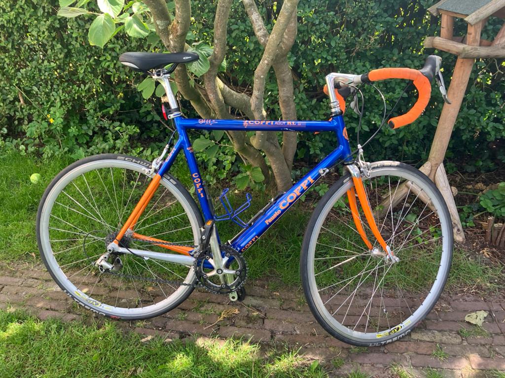 Racefiets Fausto Coppi, Gebruikt, 57 tot 61 cm, Meer dan 20 versnellingen, Ophalen