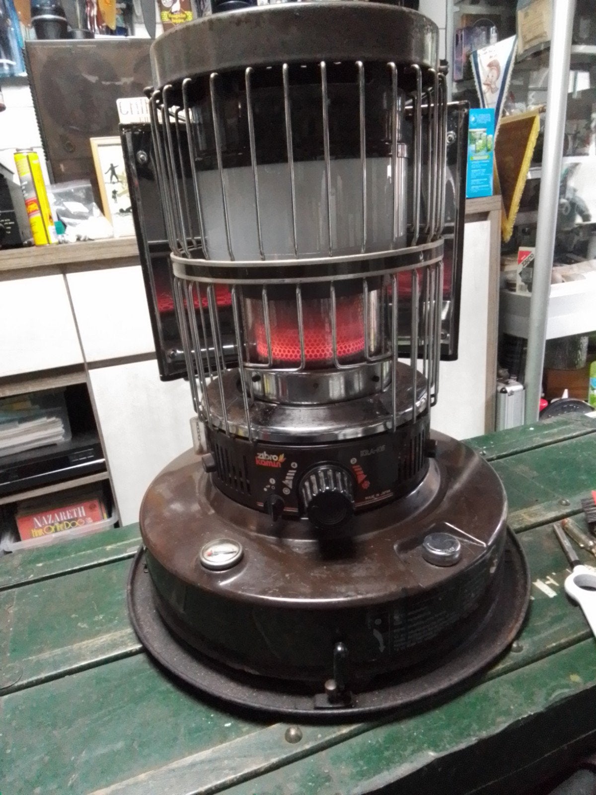 Te koop zibro KRA-105 met hitteschild, Ophalen, Overige brandstoffen, Petroleumkachel
