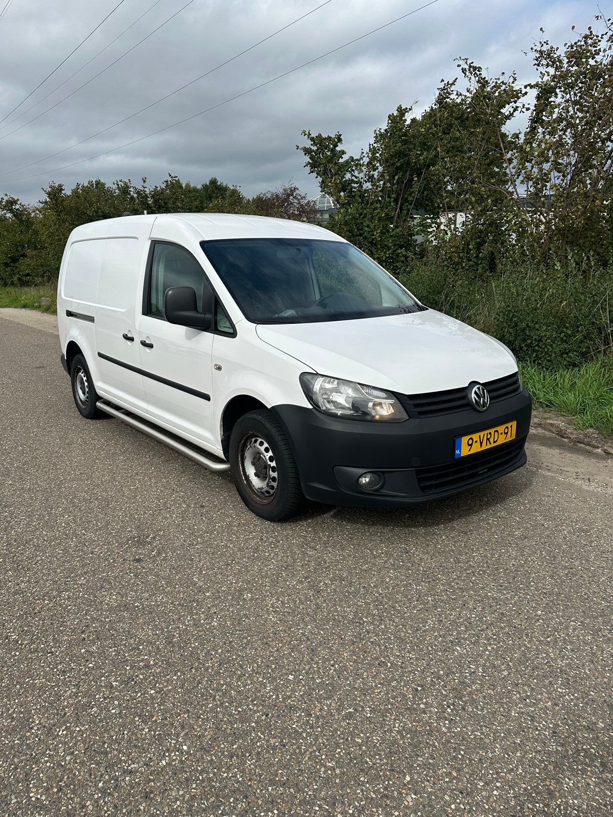 Volkswagen Caddy Maxi 1.6 TDI MARGE LANG 75KW 2011, Auto's, Voorwielaandrijving, Dealer onderhouden, Start-stop-systeem, Zwart