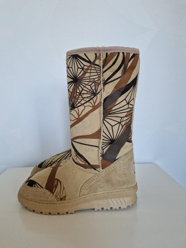 Pure Oz Schapenvacht Laarzen Maat 36 beige schapenvacht ugg, Beige, Snowboots, Ophalen of Verzenden, Zo goed als nieuw