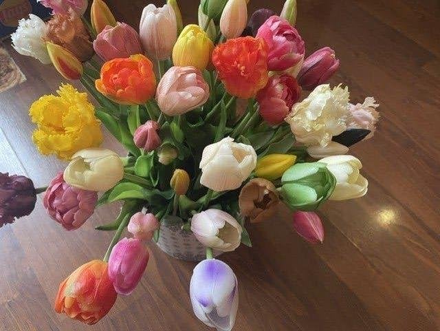 kunsttulpen real touch 50 stuks, Ophalen of Verzenden, Nieuw