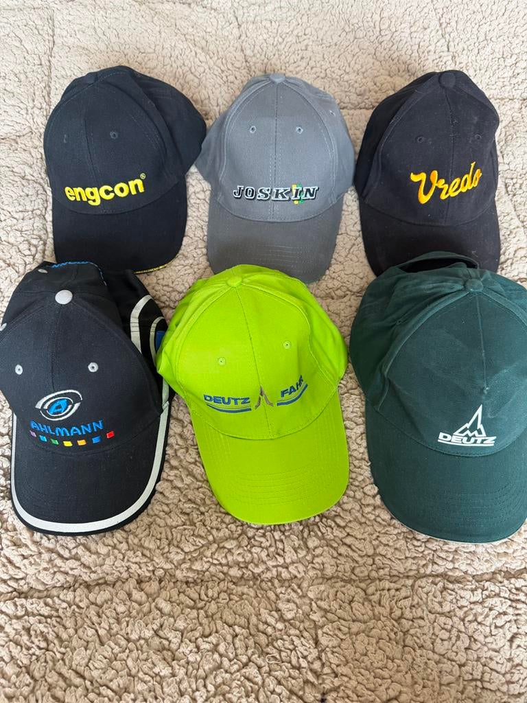 Agrarische petten Engcon, Joskin, Vredo, Ahlmann, Deutz Fahr, Ophalen of Verzenden, Zo goed als nieuw, One size fits all, Pet