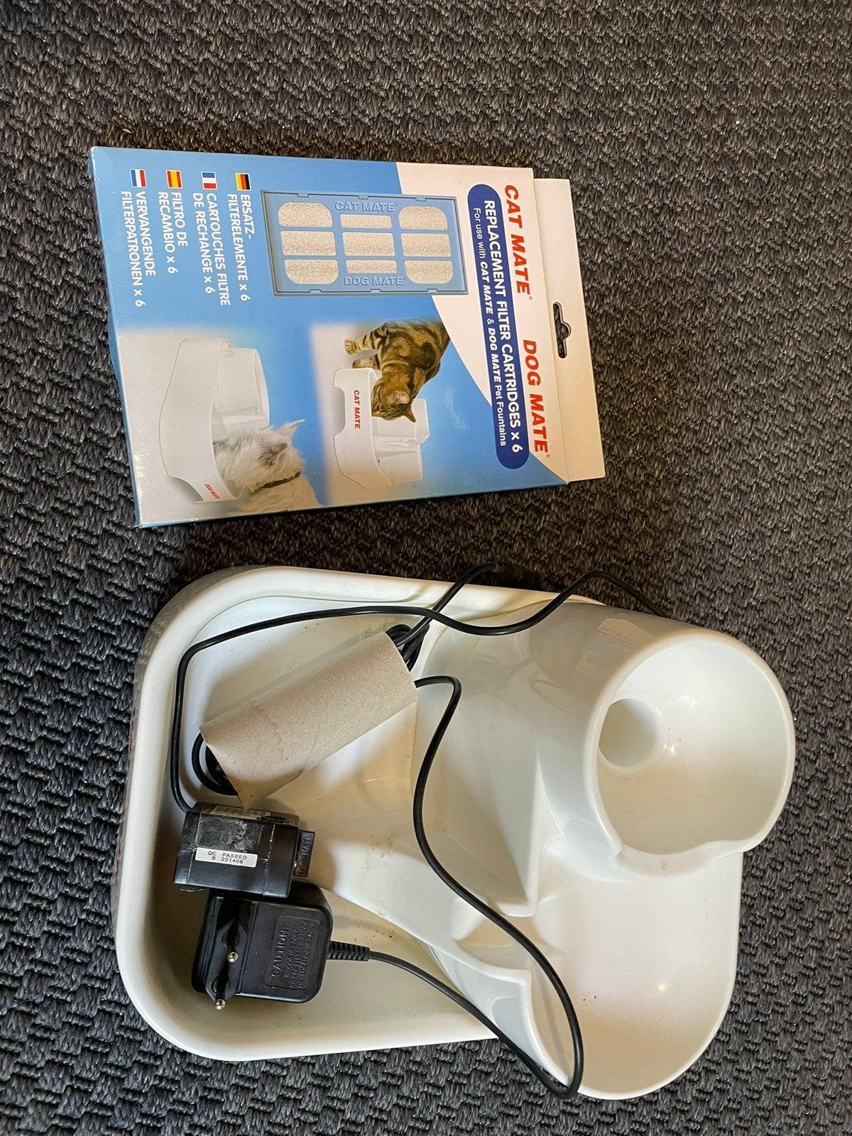 Kattenfontein met filters, Ophalen of Verzenden, Gebruikt