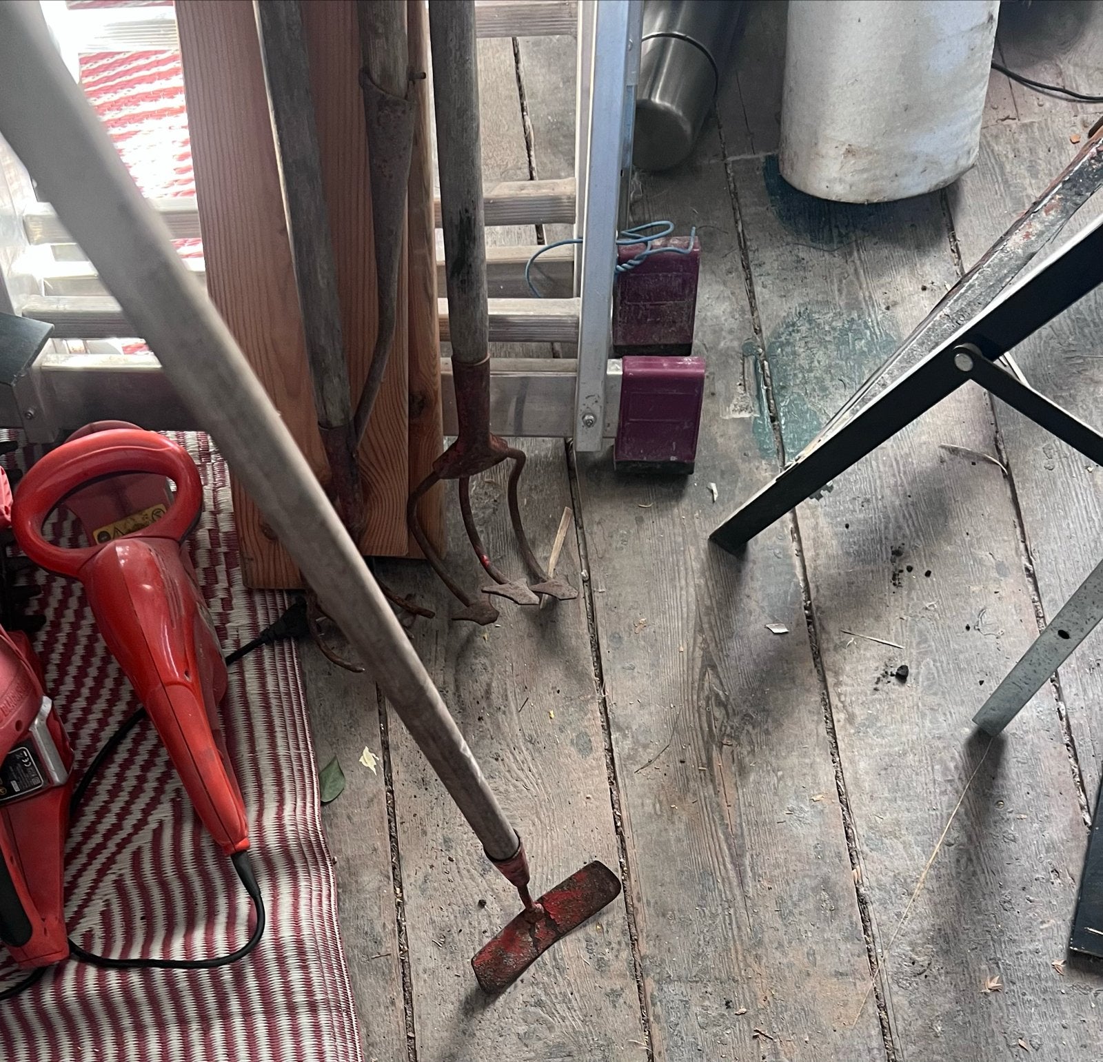 Diverse tuingereedschap: Schoffel, Tuin en Terras, Ophalen, Gebruikt, Schoffel