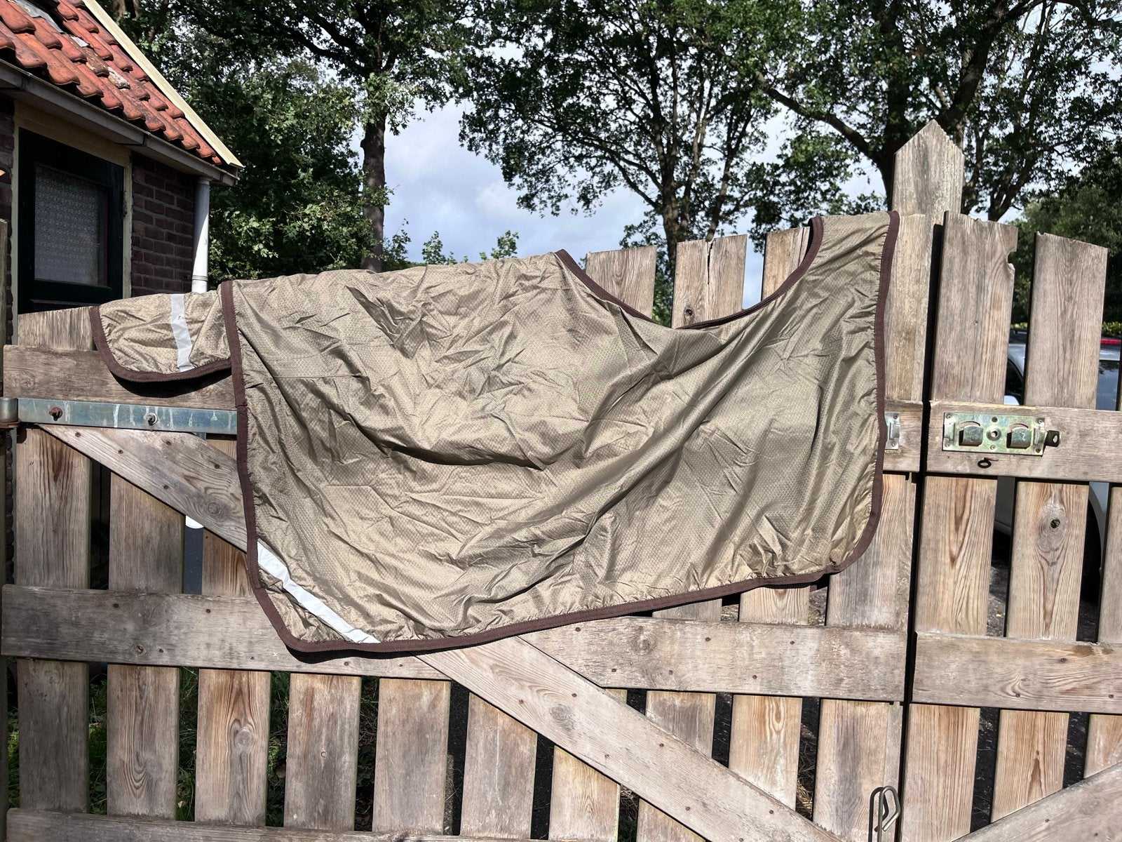 Uitrijdeken medium pony waterdicht fleece gevoerd, Dieren en Toebehoren, Ophalen of Verzenden