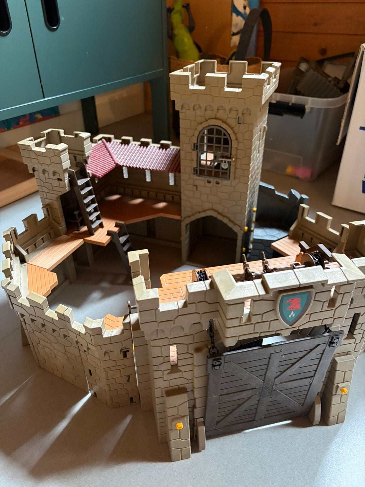 Playmobil ridderkasteel, Ophalen, Gebruikt
