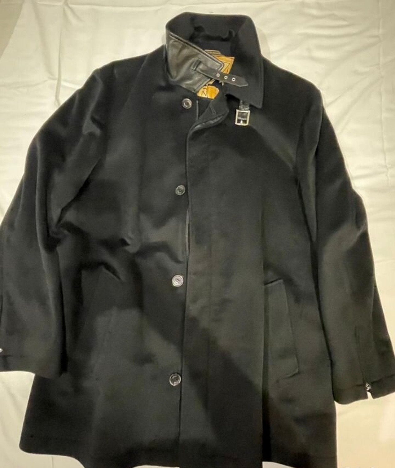 ZILLI Luxe Kasjmier& Zijde jas size 54, Ophalen of Verzenden, Zo goed als nieuw, Maat 52/54 (L), Zwart