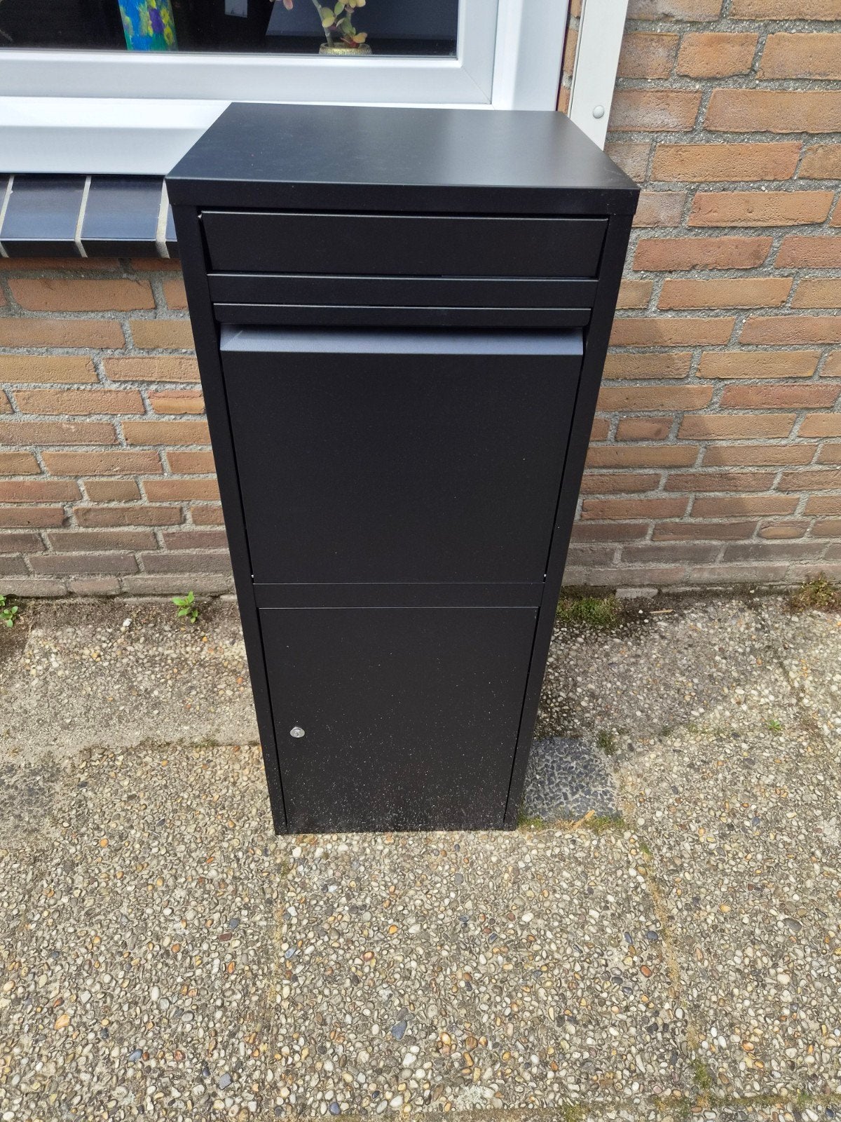 Pakketpanda, Tuin en Terras, Brievenbussen, Ophalen, Zo goed als nieuw, Staande brievenbus