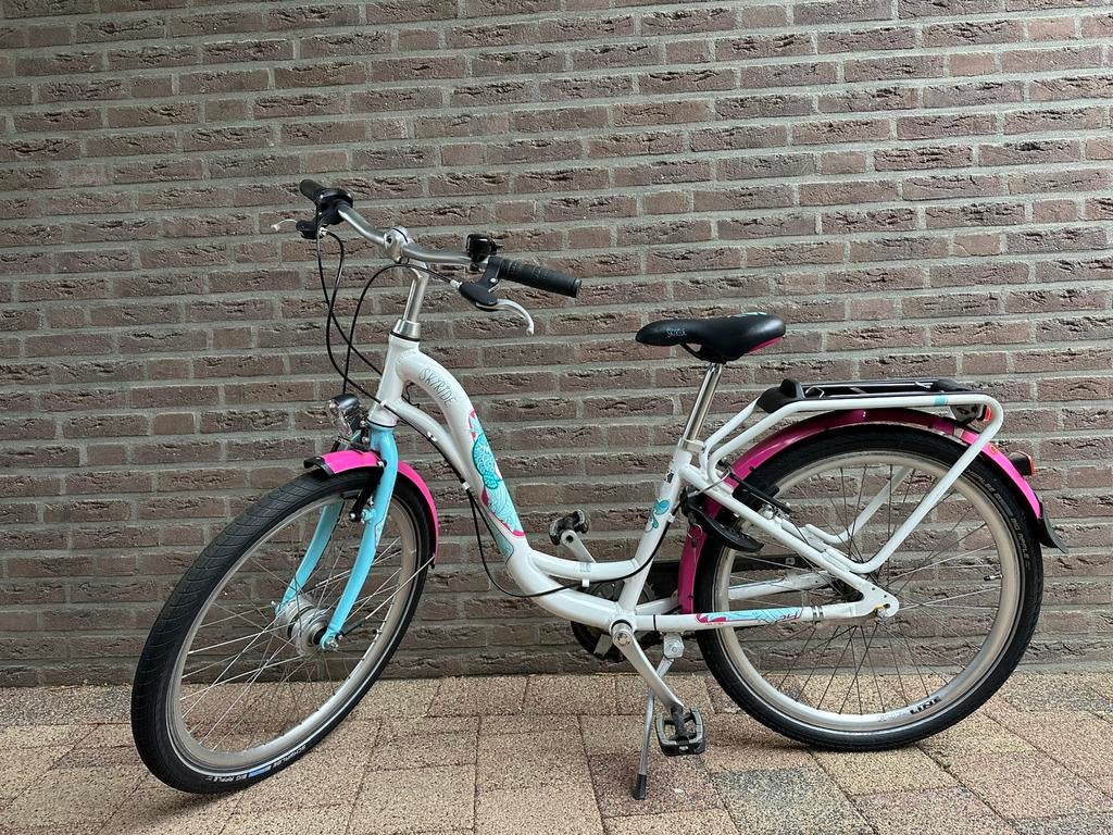 Kinderfiets 24 inch., Ophalen, Terugtraprem, 24 inch, Versnellingen