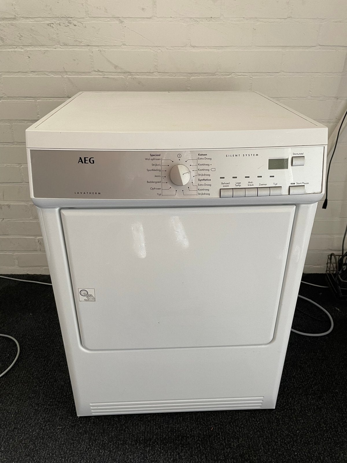 AEG Lavatherm Luchtafvoer Wasdroger - Goede Staat, Ophalen, 6 tot 8 kg, Gebruikt, Luchtafvoer