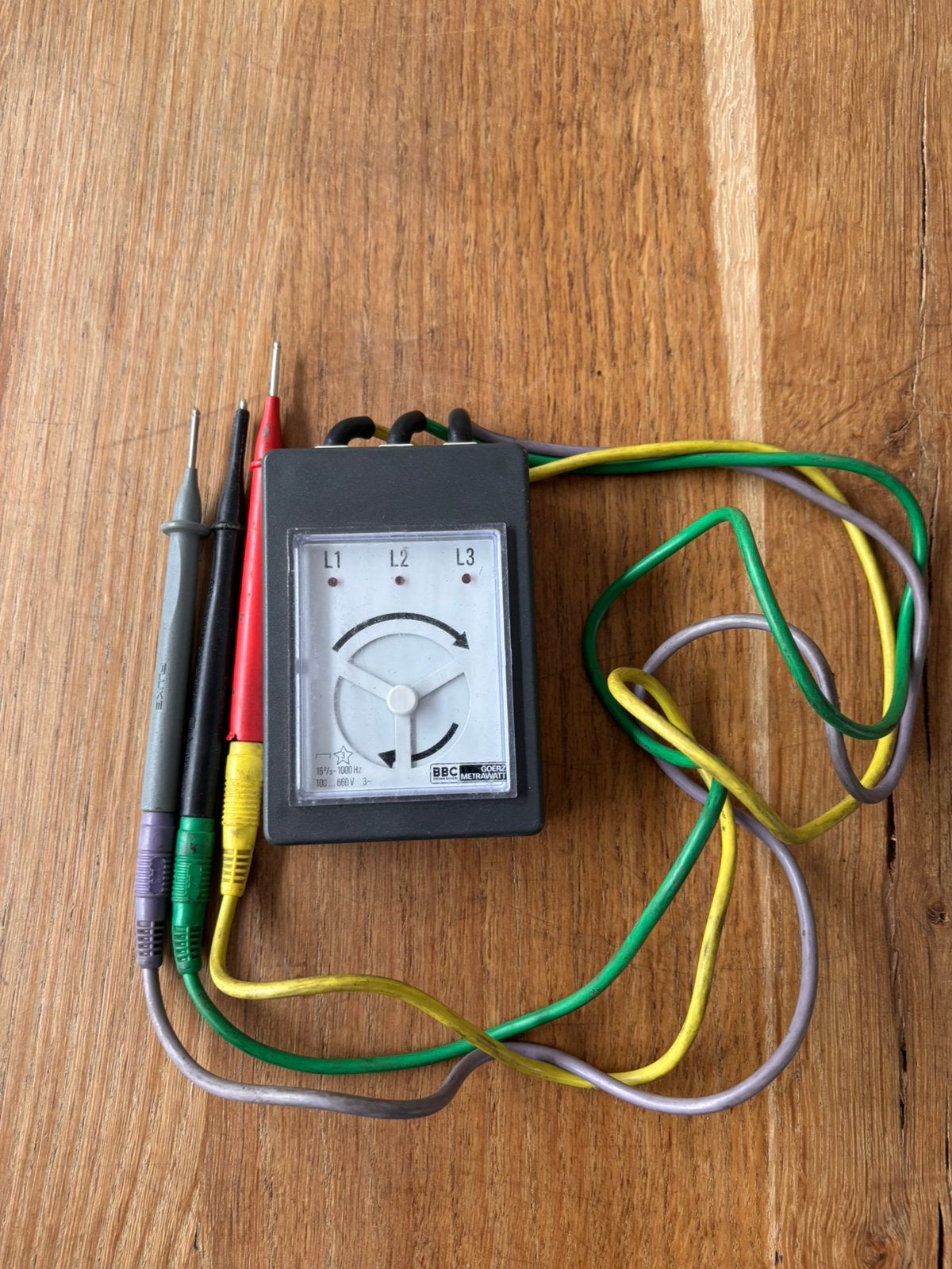 Draaiveld meter, Doe-het-zelf en Verbouw, Meetapparatuur, Ophalen of Verzenden, Gebruikt, Elektriciteit