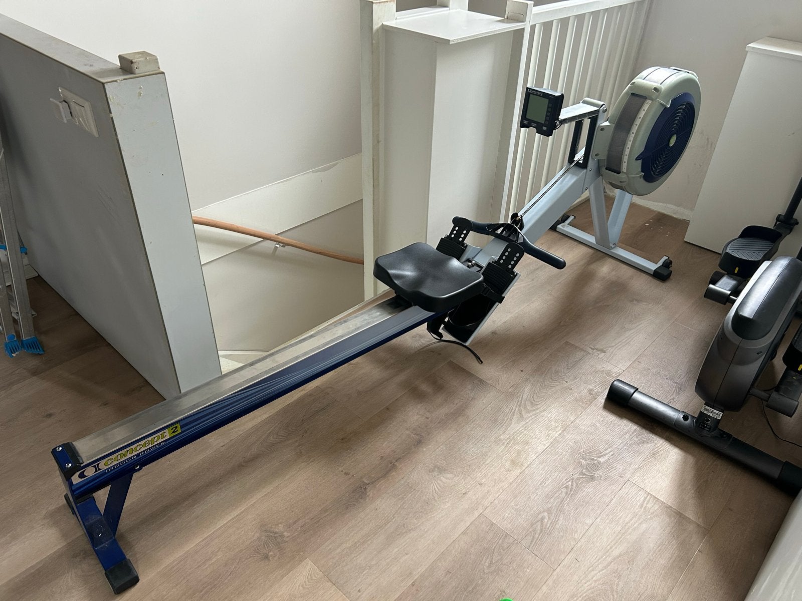 Concept 2 Roeitrainer met PM3 monitor, Sport en Fitness, Ophalen, Gebruikt, Armen, Metaal