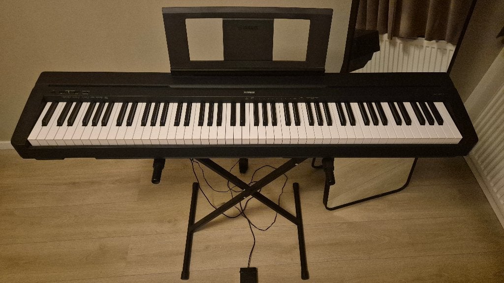 Yamaha digitale piano p45 NIEUW, Muziek en Instrumenten, Ophalen, Nieuw, Zwart, Piano