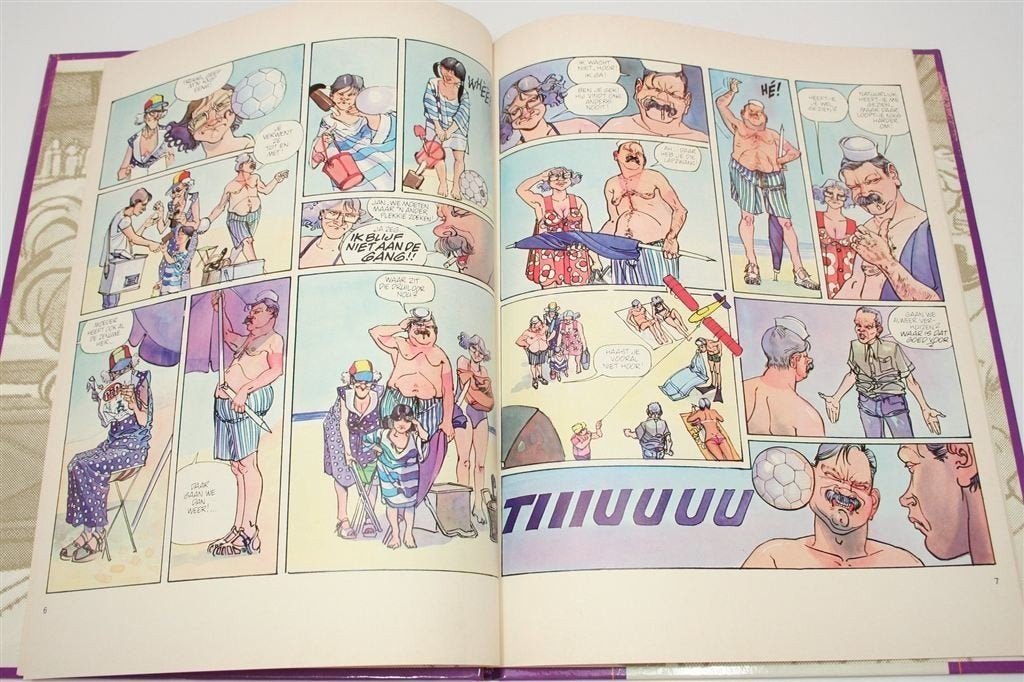 Verhalen van Gibrat — Idee-Fixe — 1e druk 1982 Strip, Boeken, Stripboeken, Eén stripboek, Ophalen of Verzenden, Gelezen