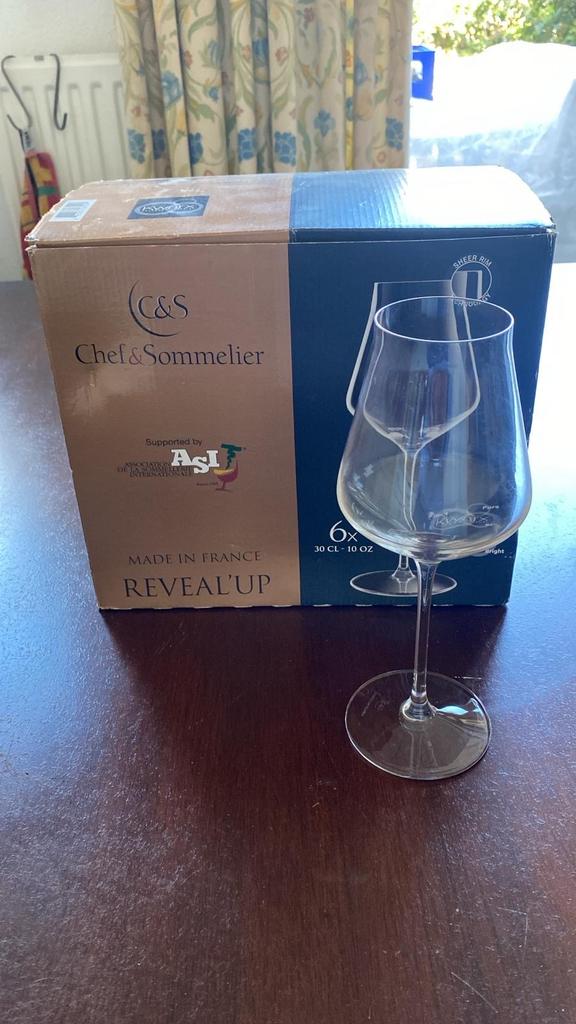 Chef & Sommelier Reveal'Up wijnglazen - 6 stuks, Ophalen, Nieuw, Overige merken, Glas