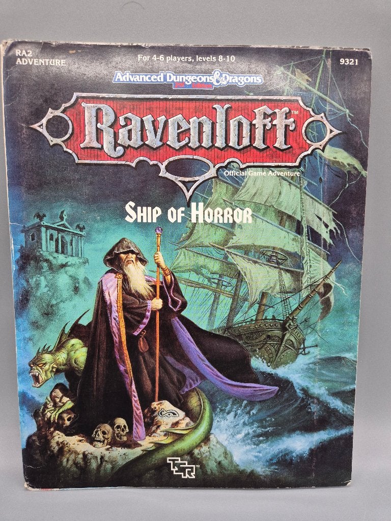 AD&D 2e Ravenloft Ship of Horror RA2 TSR 9321, Ophalen of Verzenden, Gebruikt, Historisch, Boek of Catalogus