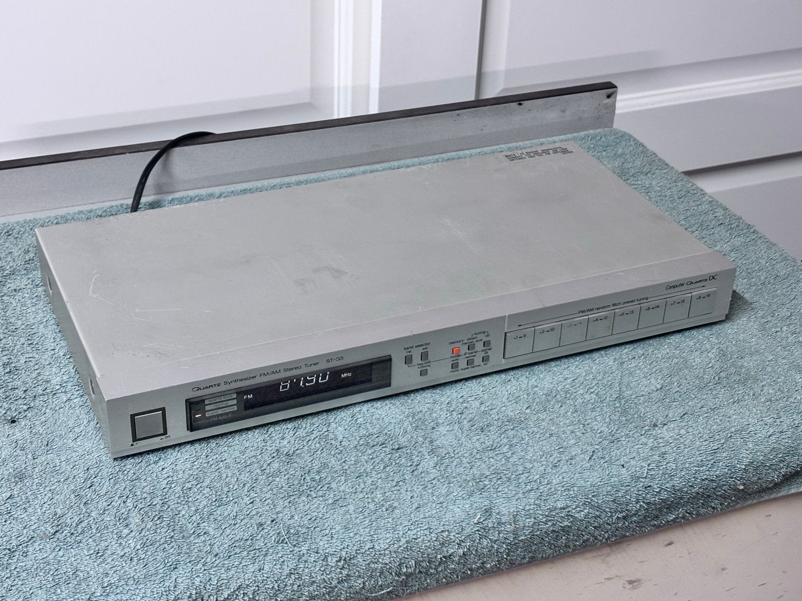 Technics Tuner ST-G5 FM/AM Stereo Tuner, Ophalen of Verzenden, Gebruikt, Analoog