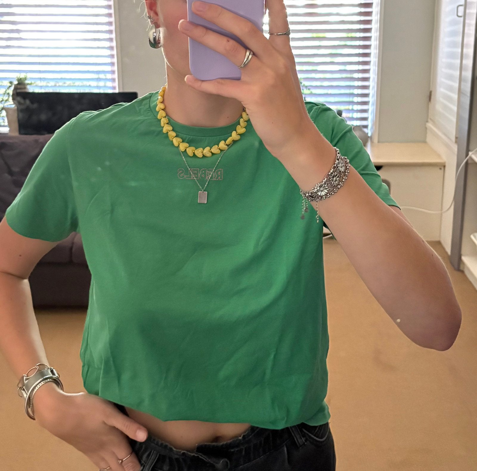 Groen T-shirt Amy & Ivy maat M, Maat 38/40 (M), Ophalen of Verzenden, Zo goed als nieuw, Korte mouw