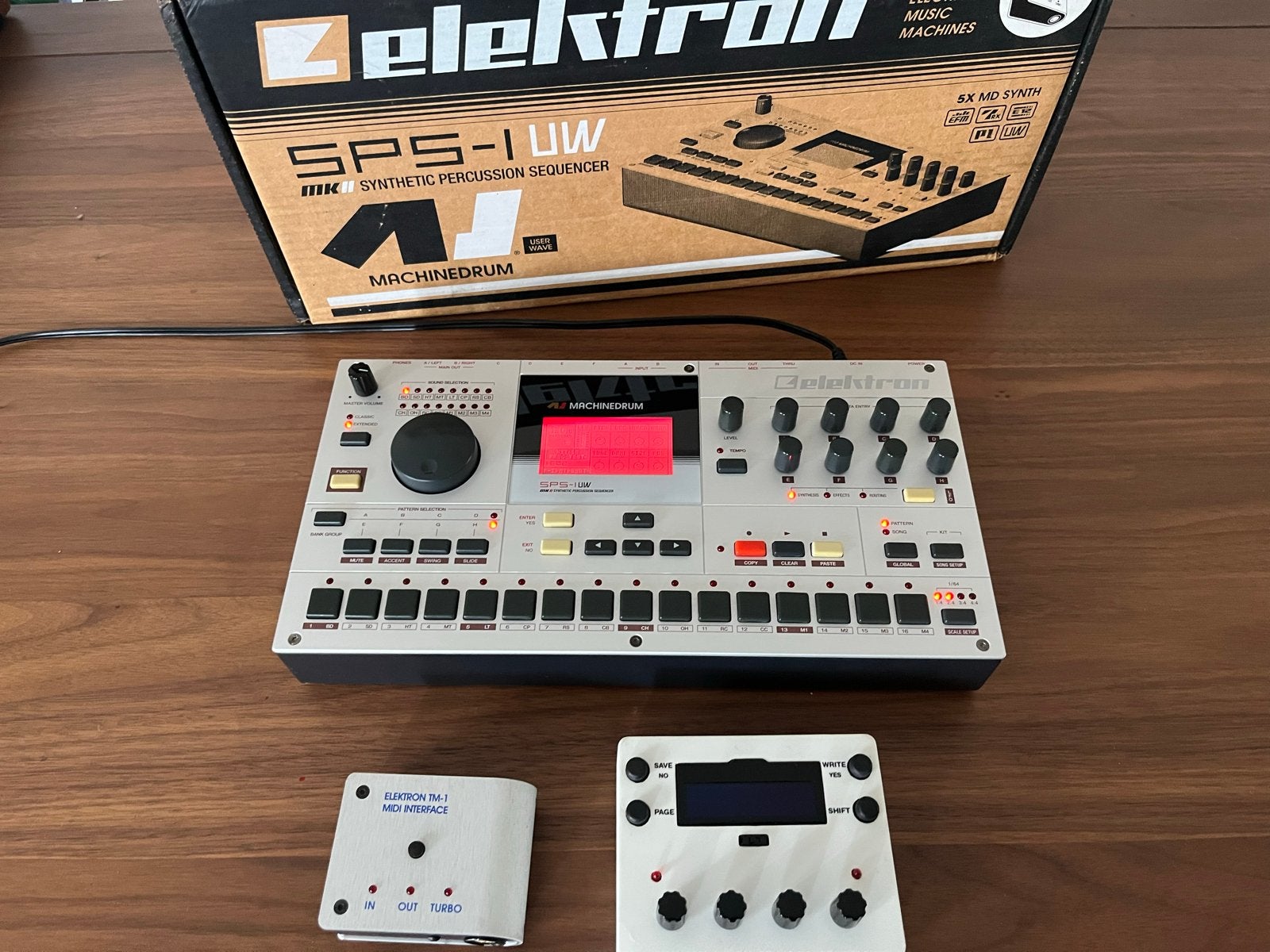 Elektron Machinedrum SPS-1 UW MKII met TM-1, Ophalen of Verzenden, Zo goed als nieuw, Overige merken