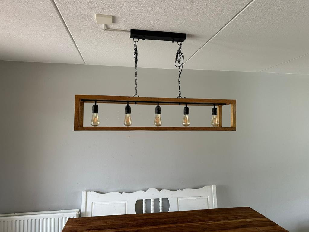 Hanglamp, Ophalen, Gebruikt