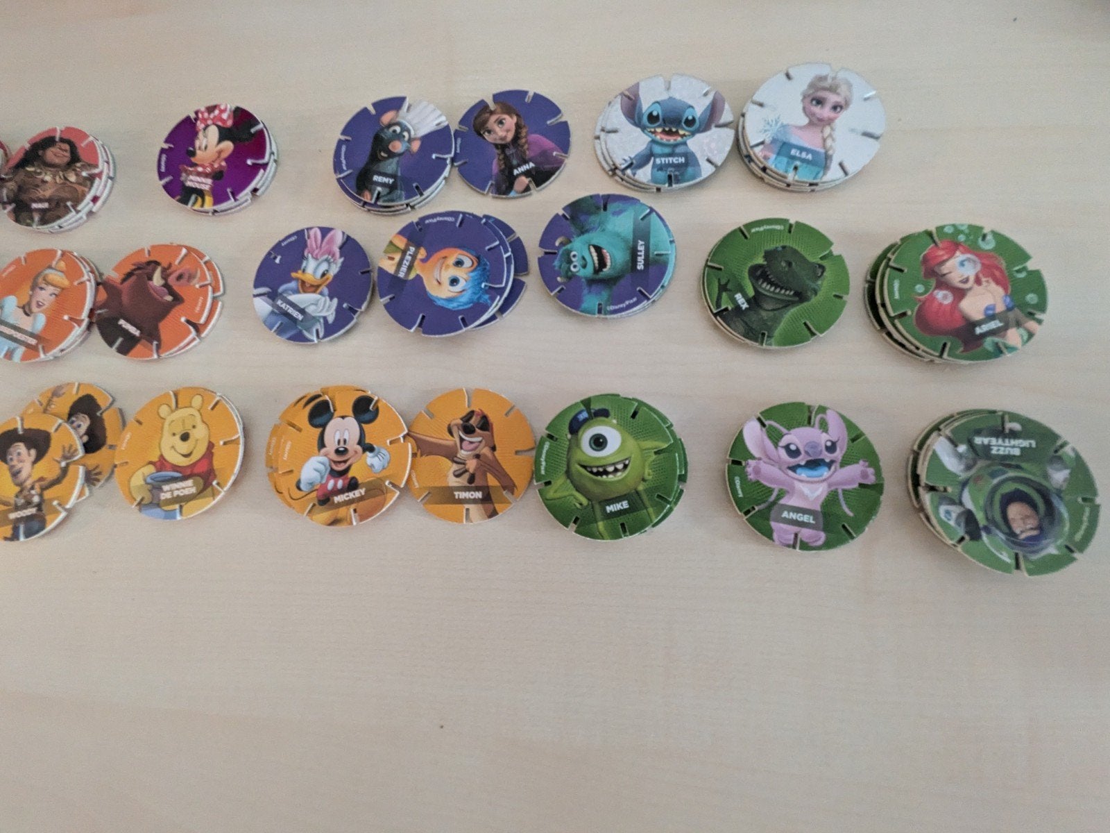 Grote collectie Diskeyz 0.3 per stuk, Ophalen of Verzenden, Overige figuren, Gebruikt, Overige typen