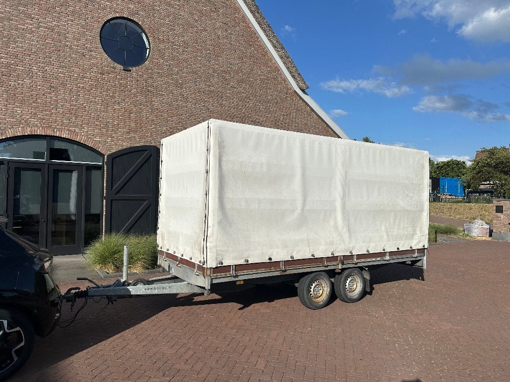 Zeer ruime aanhanger met hoge huif – ideaal voor transport!, Ophalen, Gebruikt