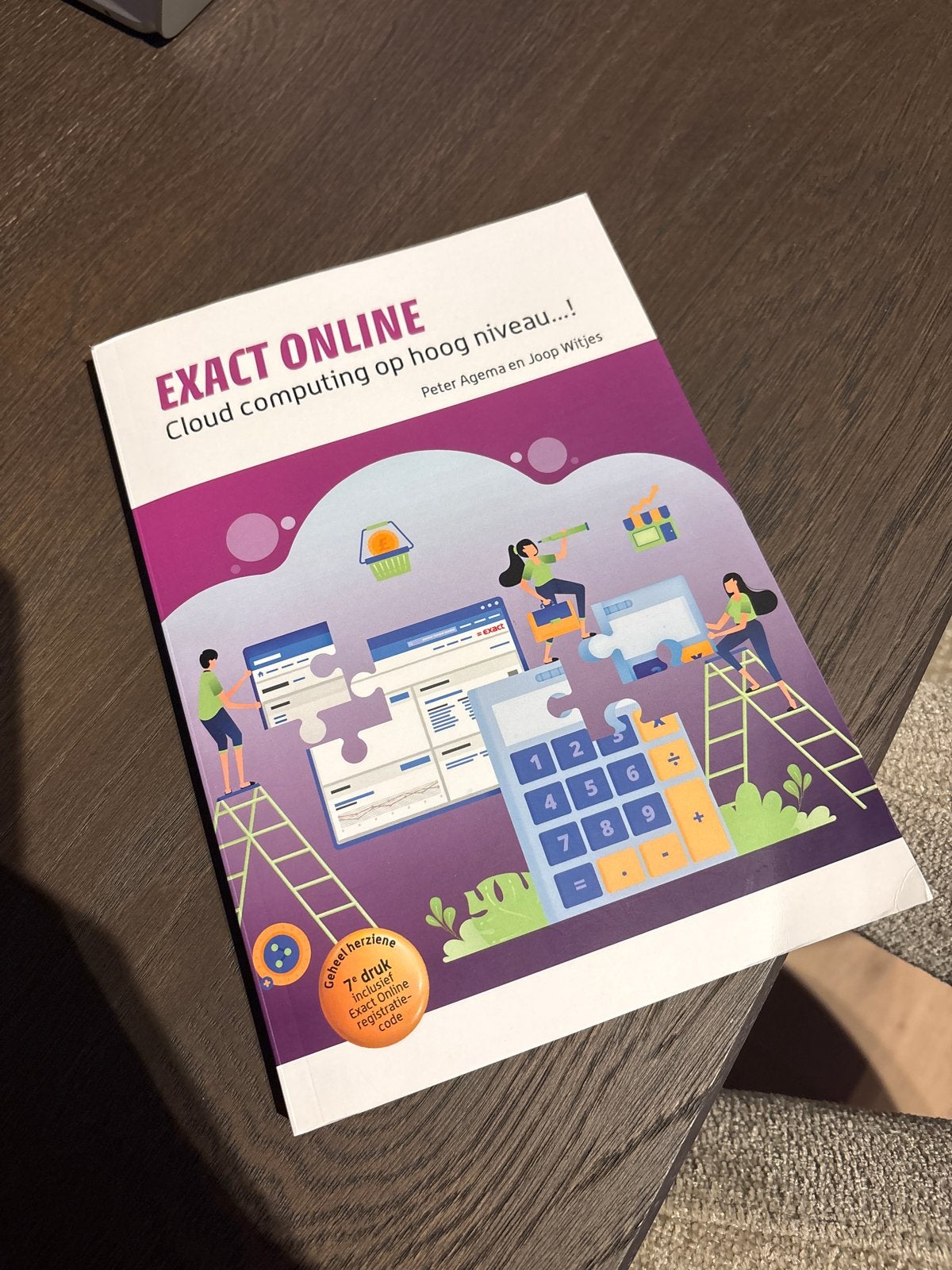 Exact Online: Cloud computing op hoog niveau - 7e druk, Boeken, Ophalen of Verzenden, Beta, Zo goed als nieuw, HBO