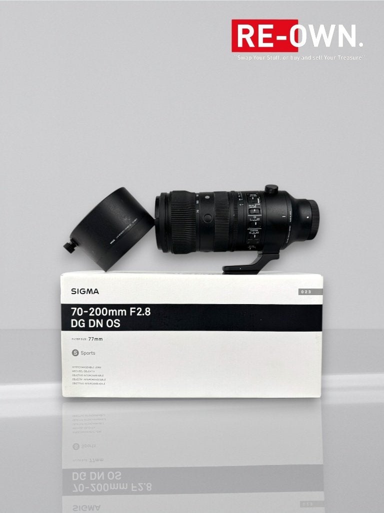 SIGMA 70-200MM F/2.8 SPORTS | SONY E | NIEUWSTAAT | DOOS, Sony E-mount, Sigma, ,, Statiefgondel