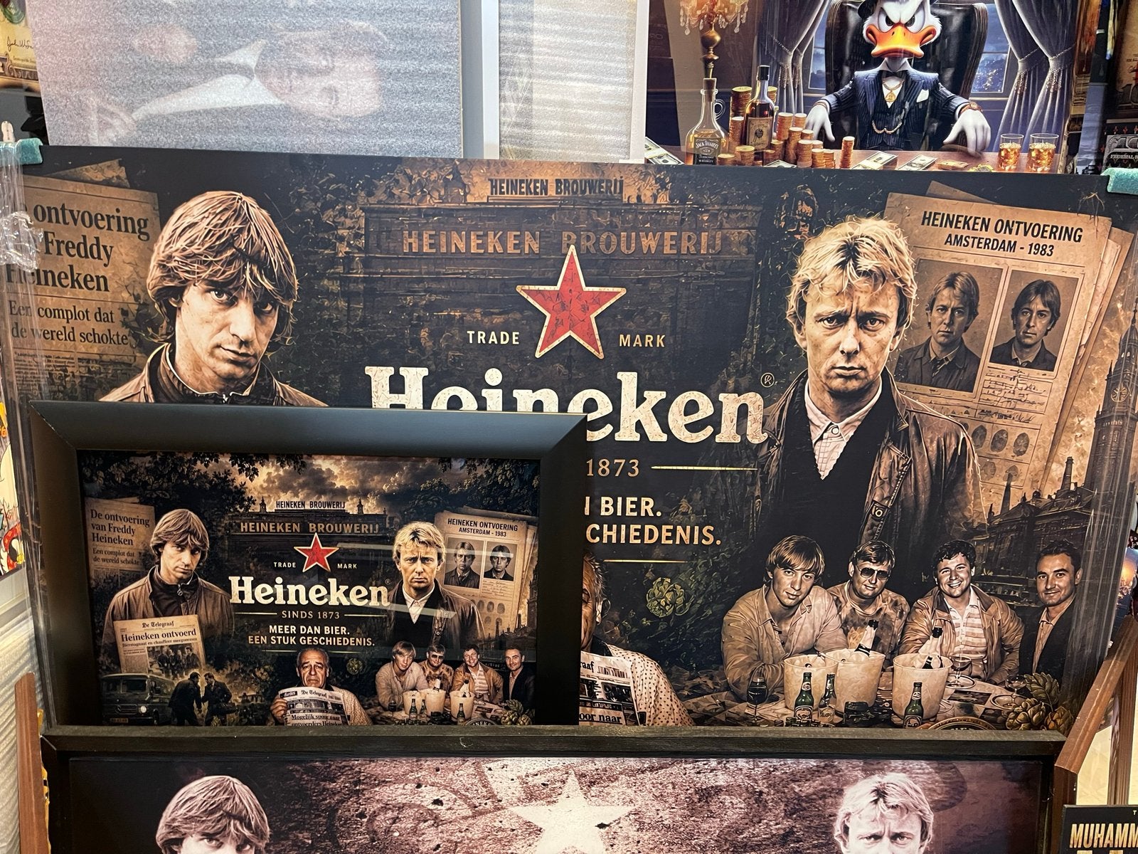 Heineken Ontvoering Freddy Heineken aluminium, Ophalen