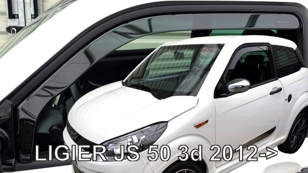 Ligier zijwindschermen raamgeleiders donker tbv JS 50 JS50, Ophalen of Verzenden, Nieuw