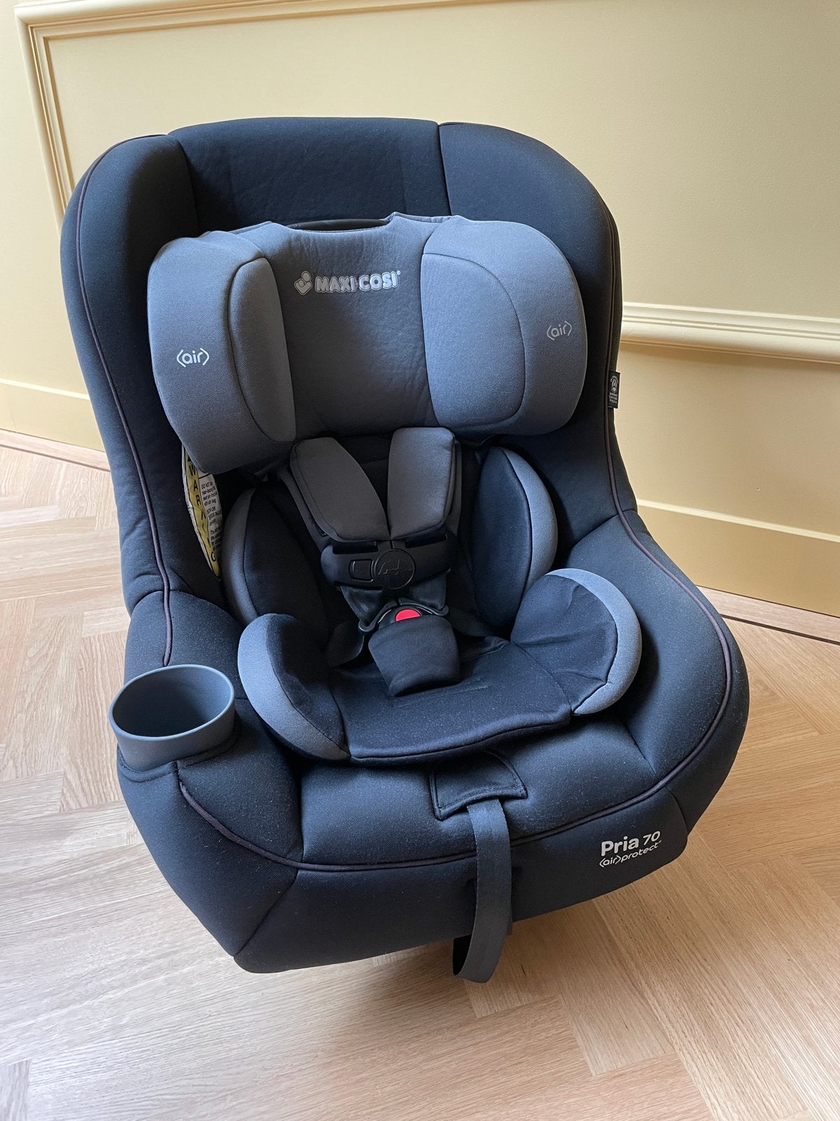 Maxi-Cosi Pria 70 Autostoel met AirProtect en trolley, Ophalen, Autogordel, 0 t/m 18 kg, Verstelbare rugleuning