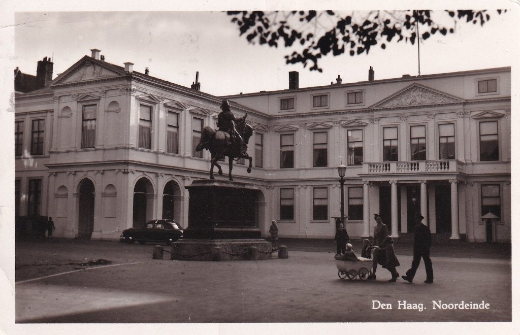 Den Haag Noordeinde, Verzenden, 1940 tot 1960, Gelopen, Zuid-Holland