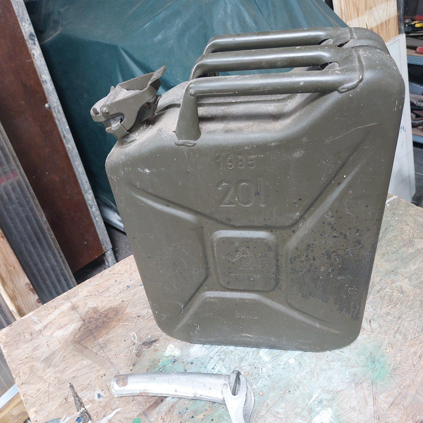 Jerrycan 20L met schenktuit - Bellin Bund, Ophalen, Gebruikt, Universele onderdelen